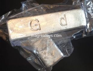 China Magnesium Gadolinium Alloy ingot MgGd25 MgGd30 MgGd35 Magnesium-Rare Earth Master Alloy for high temperature supplier