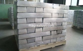 China Magnesium-Scandium alloy ingot Mg-Sc master alloy Mg-2%Sc Mg-5%Sc Mg-10%Sc elevated temperature supplier