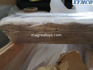 China MgLa30 Magnesium Lanthanum master alloy MgLa Alloy ingot MgLa25% alloy ingot supplier