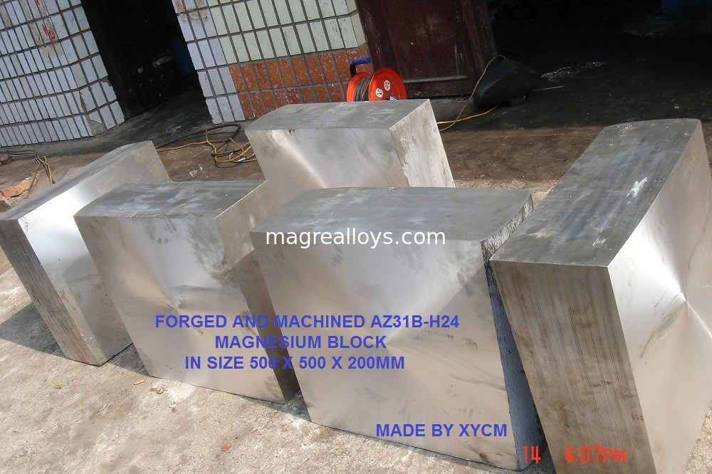 Magnesium plate magnesium block Mg disc magnesium slab