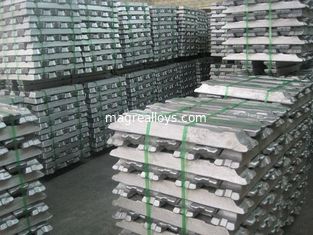 China Aluminium-Strontium alloy ingot Al-Sr master alloy AlSr3.5, AlSr5, AlSr10, AlSr15, AlSr20, AlSr10Ti1B0.2 ingot supplier