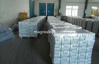 China Aluminium-Antimony alloy ingot Al-Sb	master alloy AlSb5, AlSb10 Typical Type: Al-5%Sb, Al-10%Sb ingot supplier