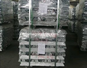 China AS41A master alloy AS41B alloy ingot AS41 ingot for magnesium die castings Magnesium Rare earth Alloy Ingot supplier