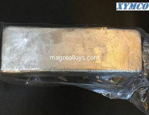 China Mg-Ca Master Alloy Magnesium-Calcium Alloy Ingot Mg-Ca ingot Mg-10%Ca, Mg-20%Ca ingot supplier