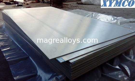 MgLi alloy LZ91, LA141, LA91, MA18, MA21 Magnesium lithium alloy plate supplier