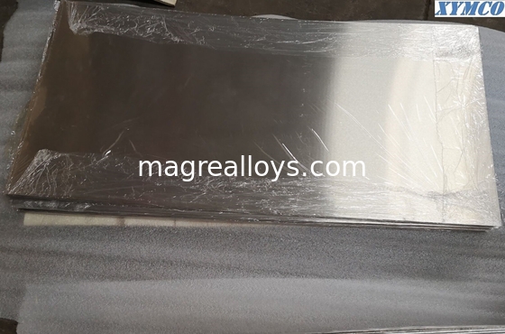 MgLi alloy LZ91, LA141, LA91, MA18, MA21 Magnesium lithium alloy plate supplier