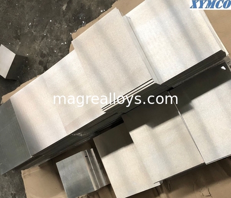 MgLi alloy LZ91, LA141, LA91, MA18, MA21 Magnesium lithium alloy plate supplier