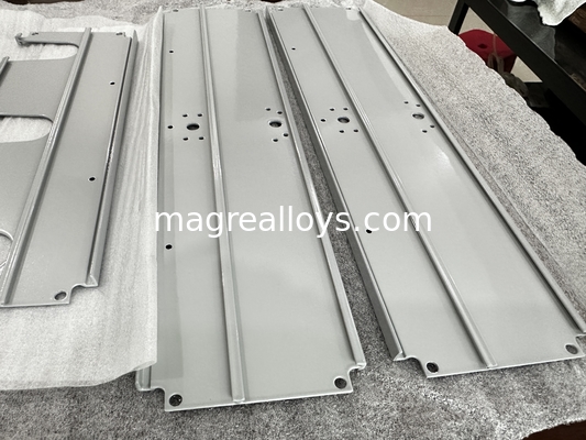 Magnesium machined Component, Magnesium fabricated parts, AZ80A-T5 magnesium bow riser supplier