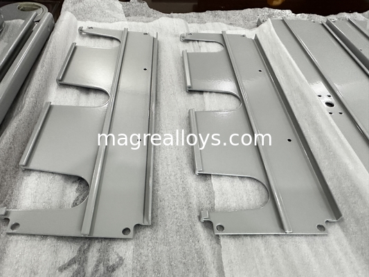 Magnesium machined Component, Magnesium fabricated parts, AZ80A-T5 magnesium bow riser supplier