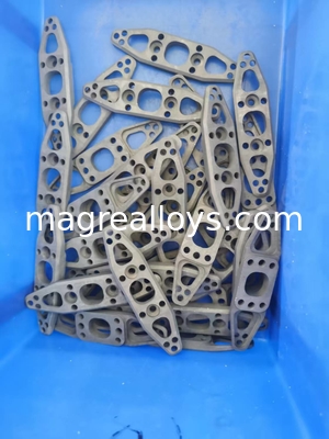 CNC machined magnesium bow riser, Magnesium machined Component, Magnesium fabricated parts supplier